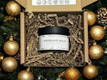 Wild Bergamot - Scented Soy Wax Tin Candle - Vegan & Eco Friendly Hand Poured Candles | Gift Aromatherapy | Fragranced | Handmade | Gifts