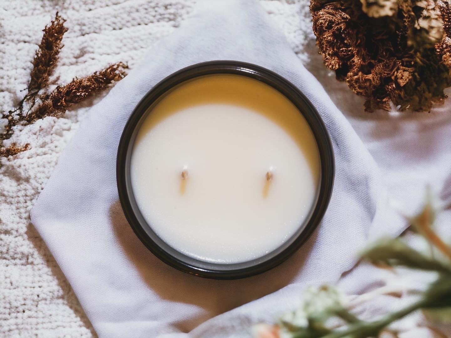 Woodland Walks - Scented Soy / Coconut Wax Blend Candle - Vegan & Eco Friendly Hand Poured Candles...